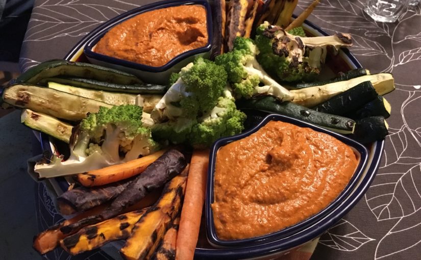 Salsa Romesco with Grilled Vegetables
